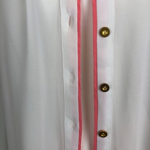 Olive & Oak Long Sleeve Button Down Sz M - Picture 11 of 13